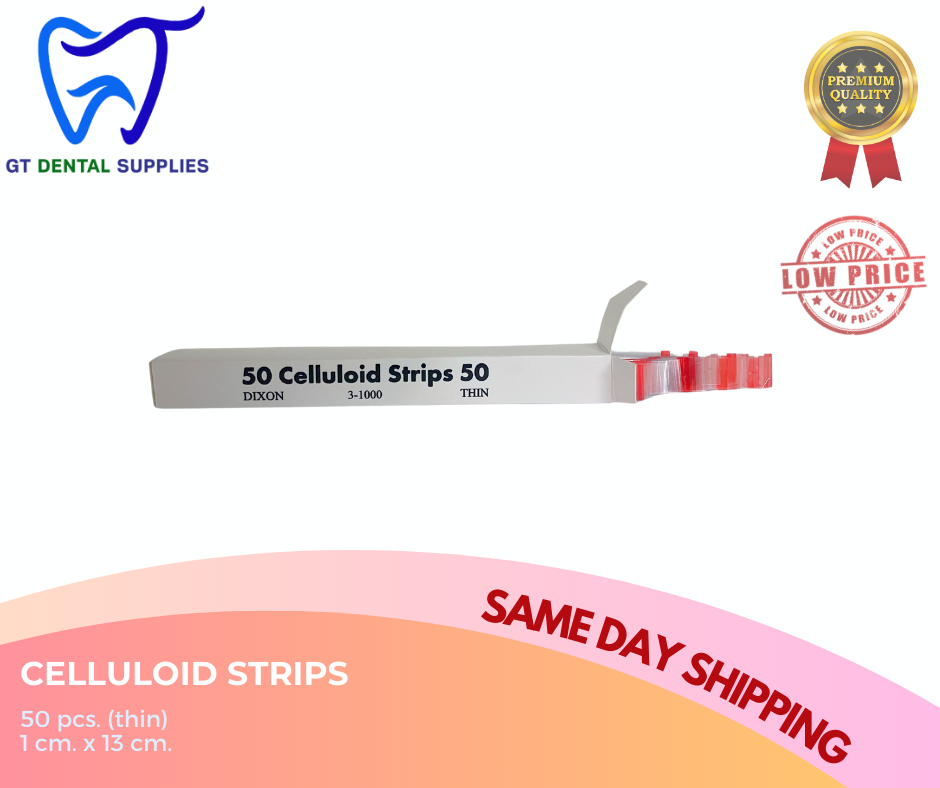 Celluloid Strips | 50 pcs. / 100 pcs.