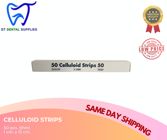 Celluloid Strips | 50 pcs. / 100 pcs.