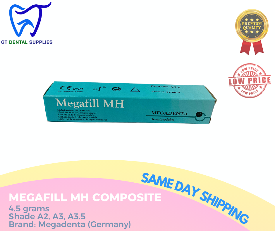 Megafill Composite 4.5 g. | Shades: A2, A3, A3.5