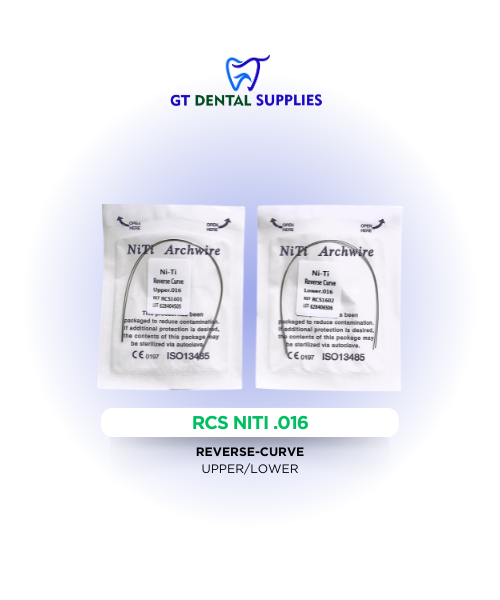 Reverse-Curve NiTi Wires (.016, 16x16)