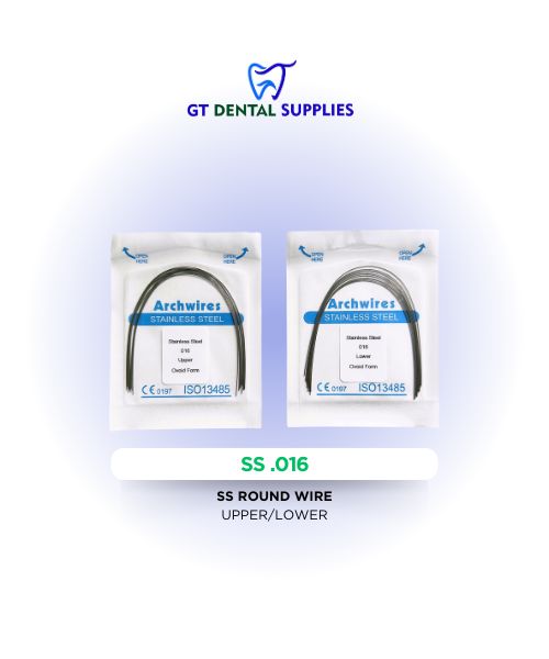 SS Round Wires (.012, .014, .016, .018)