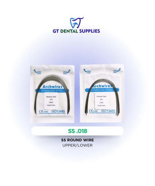 SS Round Wires (.012, .014, .016, .018)