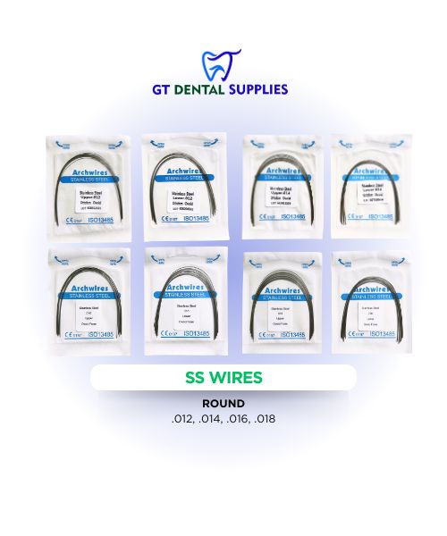 SS Round Wires (.012, .014, .016, .018)
