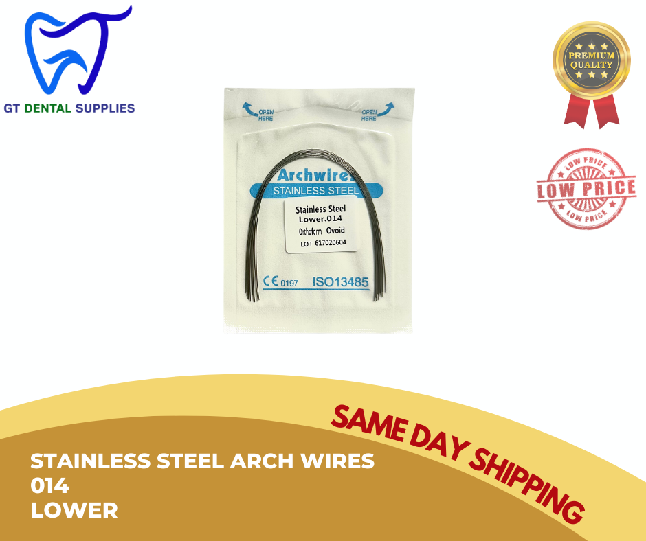 SS Round Wires (.012, .014, .016, .018)