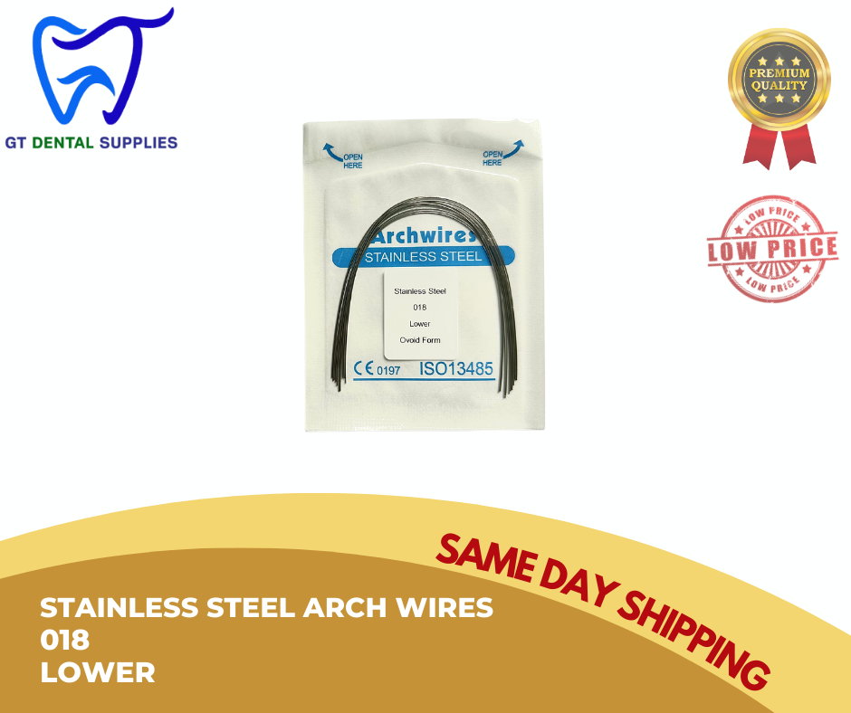 SS Round Wires (.012, .014, .016, .018)