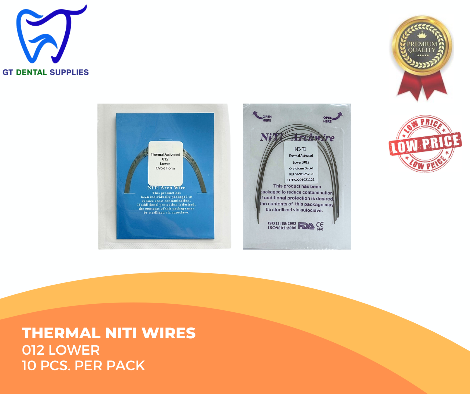 Thermal NiTi Wires (.012, .014, .016)