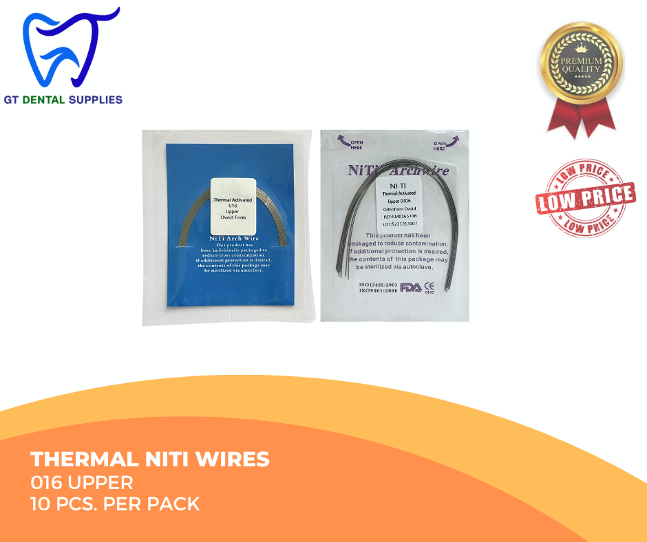 Thermal NiTi Wires (.012, .014, .016)