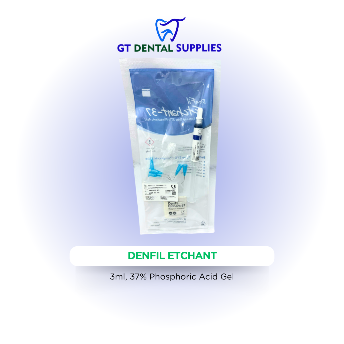 DenFil Etchant 3ml | 37% Phosphoric Acid Gel