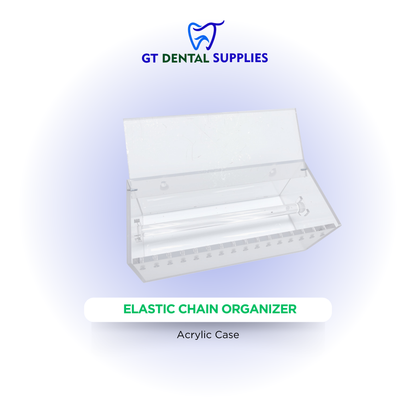 Acrylic Case for Dental Supplies | Wires, Ligature Ties, and Elastic Chain Organizers