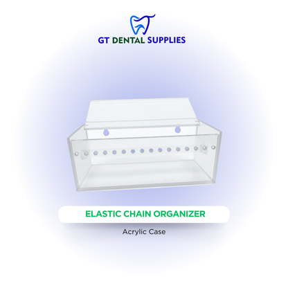 Acrylic Case for Dental Supplies | Wires, Ligature Ties, and Elastic Chain Organizers