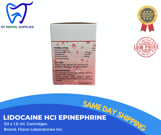 Lidocaine Hizon | sold per mat