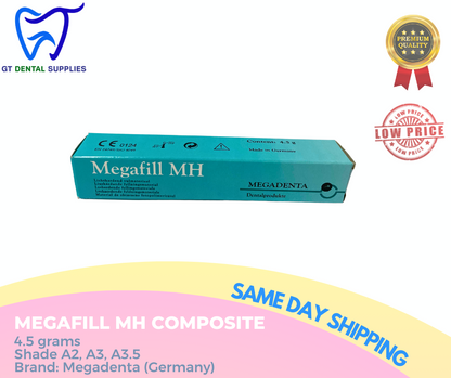 Megafill Composite 4.5 g. | Shades: A2, A3, A3.5