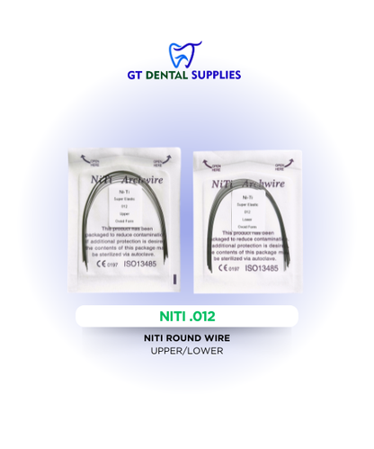 NiTi Round Wires (.012, .014, .016, .018)