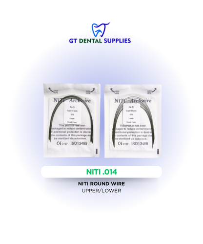 NiTi Round Wires (.012, .014, .016, .018)