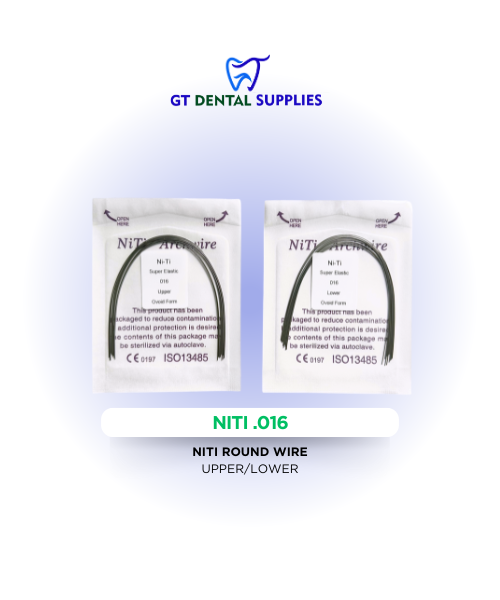NiTi Round Wires (.012, .014, .016, .018)