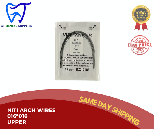 NiTi Rectangular Wires (16x16, 16x22, 17x25, 19x25)