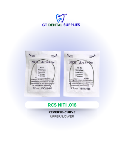 Reverse-Curve NiTi Wires (.016, 16x16)