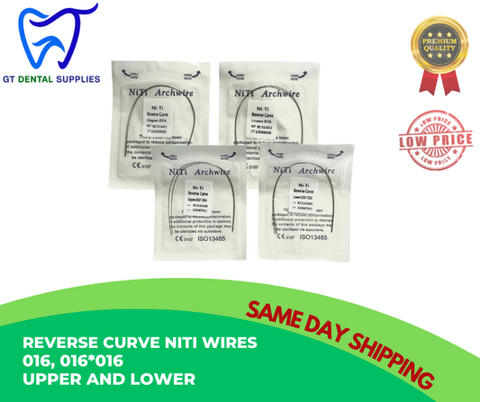 Reverse-Curve NiTi Wires (.016, 16x16)