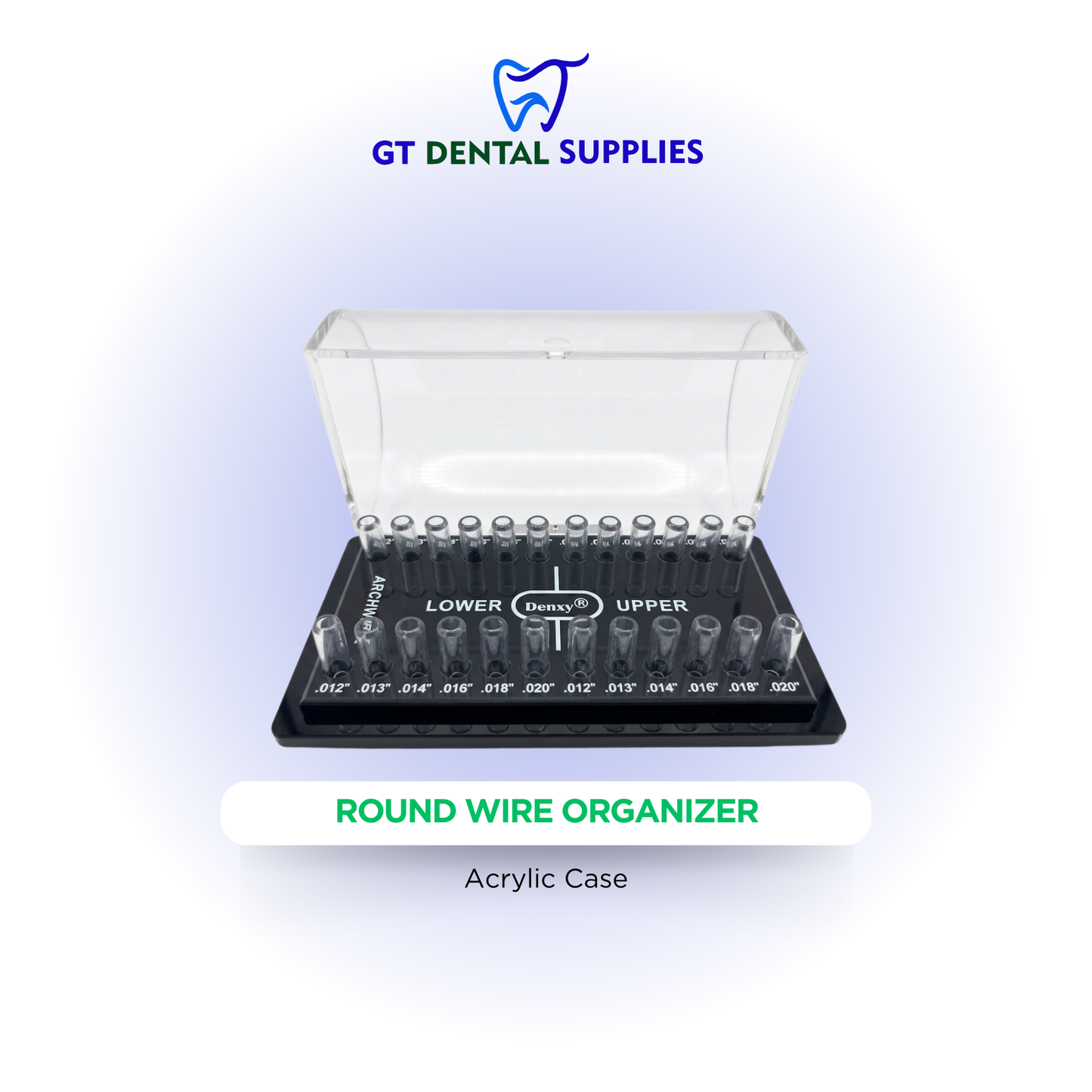 Round Wire Organizer | Acrylic Case