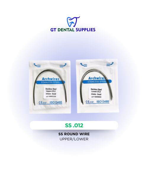 SS Round Wires (.012, .014, .016, .018)