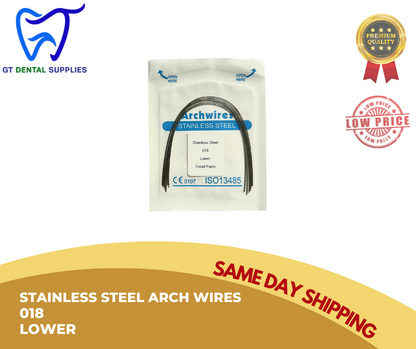 SS Round Wires (.012, .014, .016, .018)