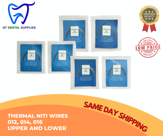 Thermal NiTi Wires (.012, .014, .016)
