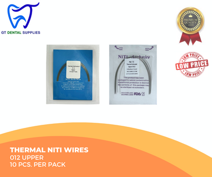 Thermal NiTi Wires (.012, .014, .016)