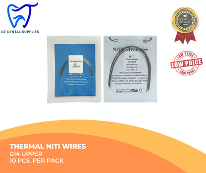 Thermal NiTi Wires (.012, .014, .016)