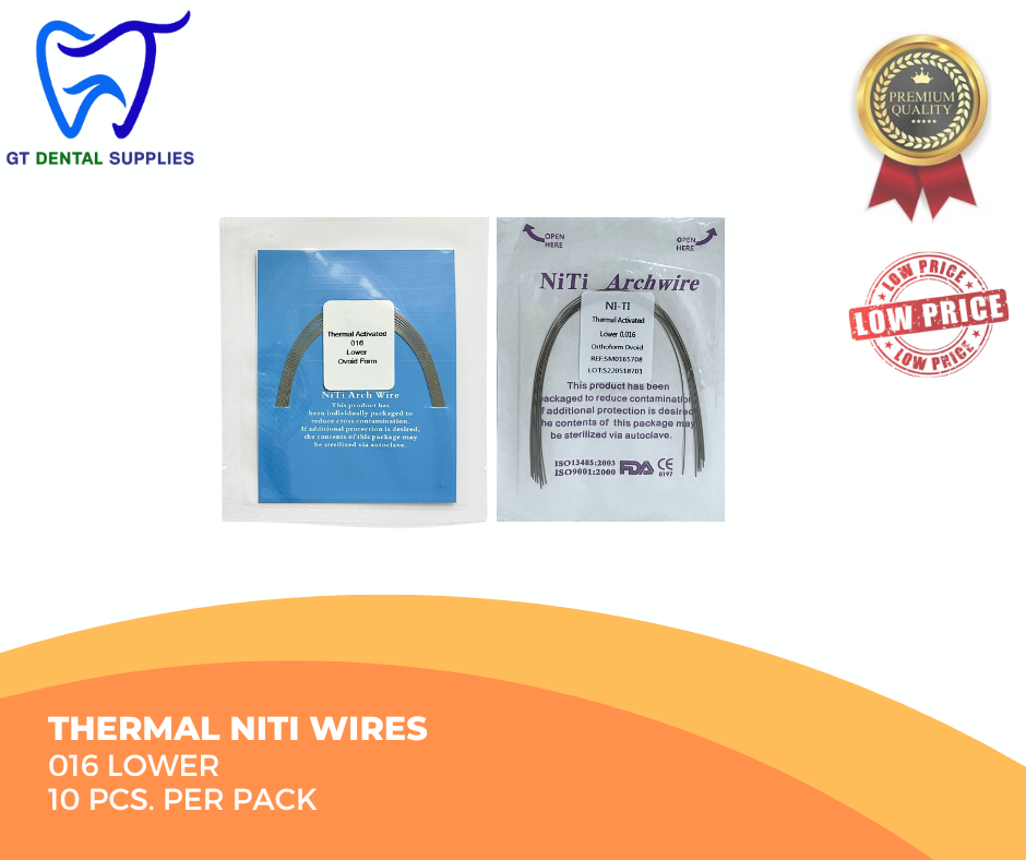 Thermal NiTi Wires (.012, .014, .016)